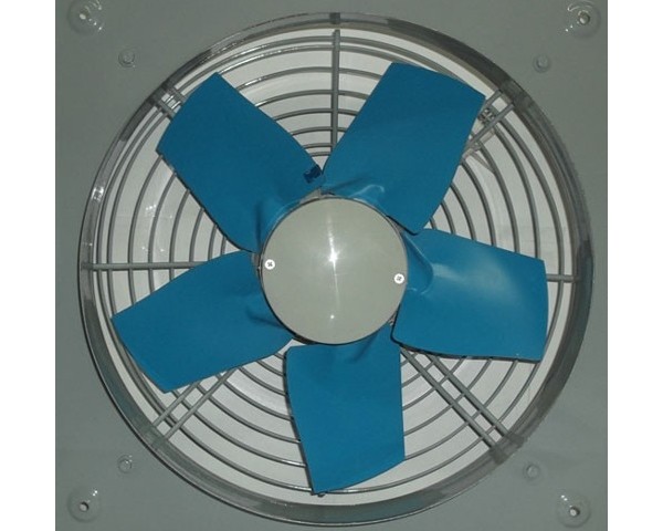 هواکش فلزی، صنعتی سبک دمنده مدل VIA-50D4S با موتور تکفاز کلاس B و IP44