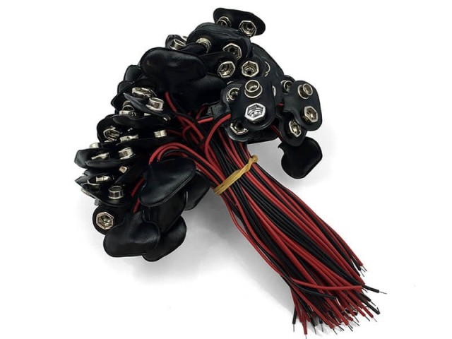 سر باتری کتابی، سر پولکی باطری کتابی (9 ولت) بسته ۱۰ عددی