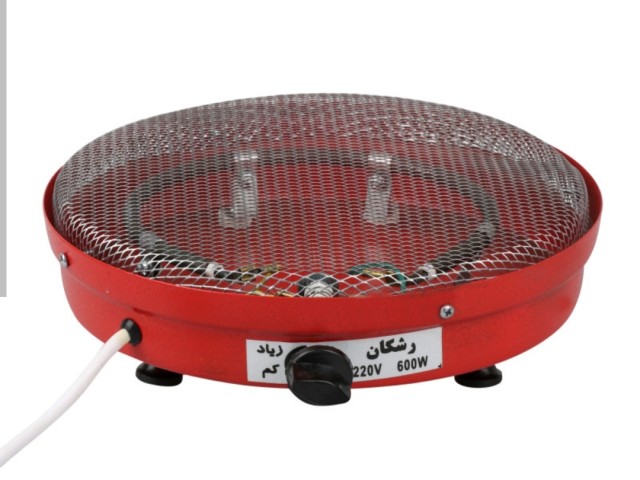 کرسی برقی رشکان مدل گرد 600 وات