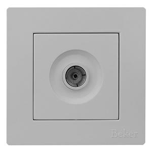 پریز آنتن  توکار بکر مدل آسان، سفید