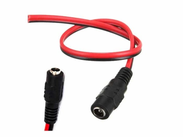 فیش مادگی دوربین (فیش برق دوربین و تغذیه آدابتور)