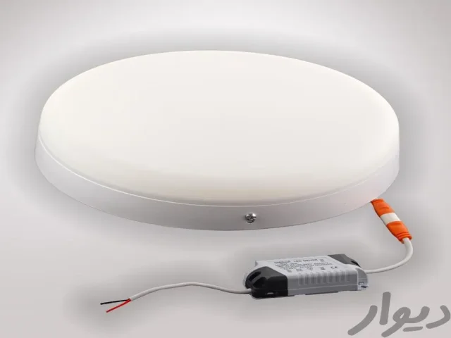 چراغ پنلی، هالوژن فول لایت گرد روکار 20 وات ELC پارسوآ مدل لاله مهتابی(سفید) SMD