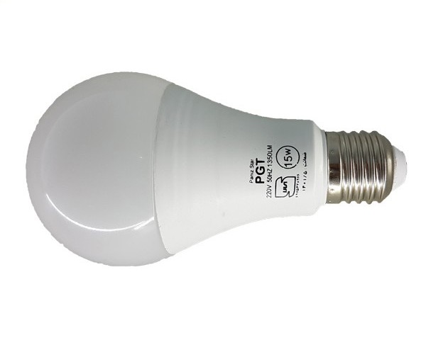 لامپ مهتابی LED حبابی 15w وات پی جی تی PGT