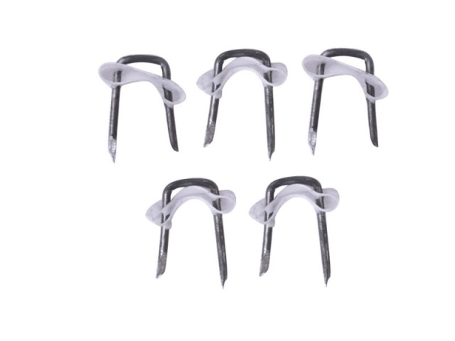 میخ دو پا الماس  سایز3/4 دربسته بندی 100 عددی