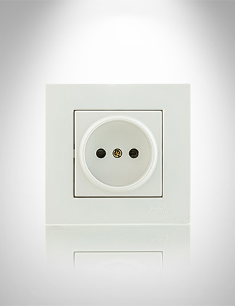 پریز بدون ارت مدل ورتکس بهداد الکتریک