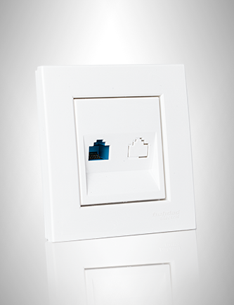 پریز شبکه توکار مدل ورتکس بهداد الکتریک