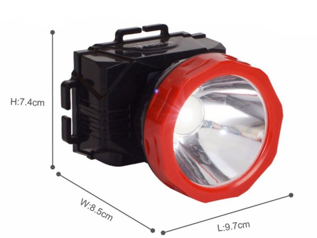 چراغ پیشانی بند3وات(هدلایت شارژی) ویداسی