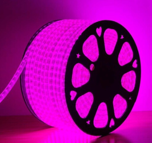 ریسه شلنگی 5730 نویگیت دو لاین (تراکم 120 لامپ ال ای دی) رنگ بنفش (یاسی)