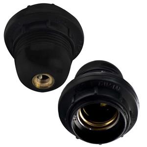 سرپیچ گریف دار لامپ (سرلامپ رزوه دار) مدل 5 تکه مهسا الکتریک