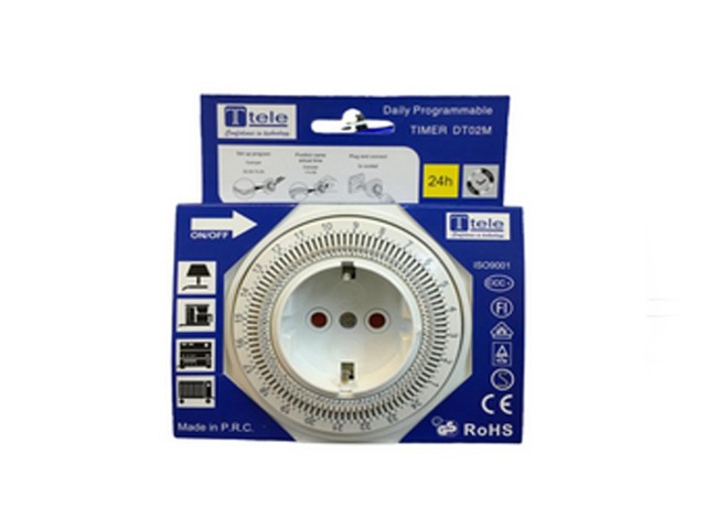 پریز تایمردار برند EHF (24ساعته)