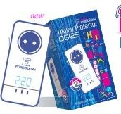 محافظ برق دیجیتالی پکیج  و یخچال فروزش ؛ تک خانه 10آمپر دارای صفحه نمایش دیجیتال