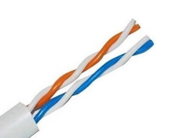 کابل 2 زوجی مخابراتی 0/6 پینو (کابل 4 رشته تلفن)