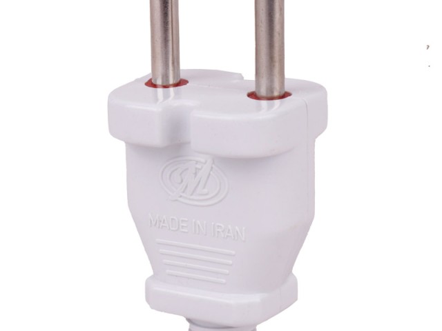 دوشاخه برق نیم تخت معین الکتریک