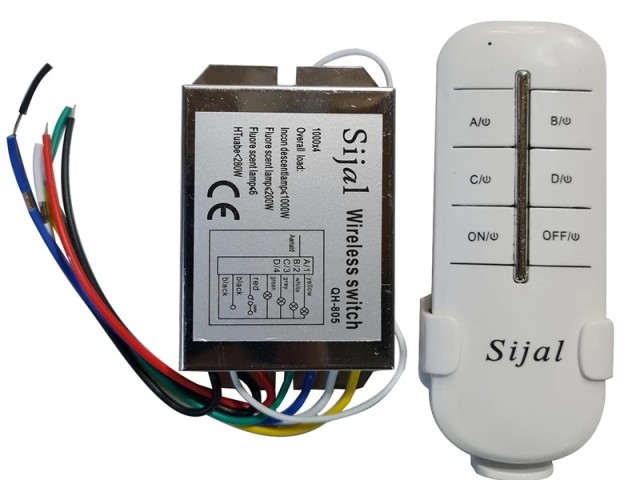 ریموت 6 کانال کنترلی سیجال Sijal