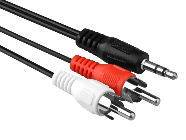 رابط 1 به 2 صدا و استریو تلویزیون، گیرنده(کابل انتقال صدا یک به دو) 1/5 متری