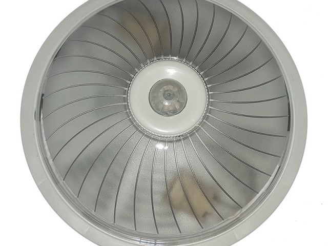 چراغ سقفی سنسور دار ، أتسان اکو لایت (حبابی سنسور دار 360 درجه طلقی 2 لامپ) گارانتی 18 ماه