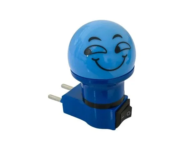 شب خواب پریزی (دوشاخه دار ، کلید دار) طرح ایموجی عروسکی (بسته 20 عددی)