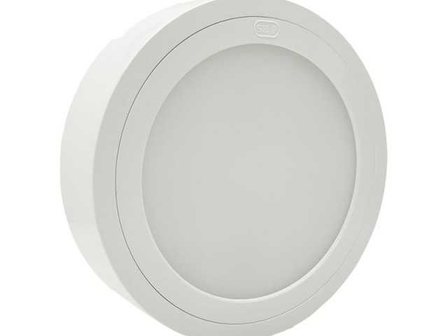 پنل سقفی 24 وات روکار ال ای دی شاهچراغ DOB(هالوژن دایره ای، روژان شاه چراغ) سایز رویه 25 سانت