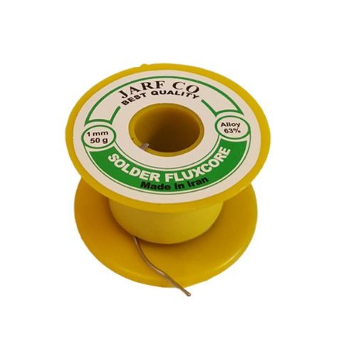 سیم لحیم ژرف (اصلی) 50 گرمی63/37قطر قلع0/8میلیمتر