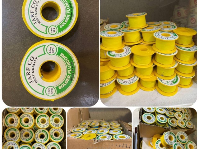 سیم لحیم ژرف (اصلی) 100 گرمی (63/37 درصد)قطر قلع0/8میلیمتر