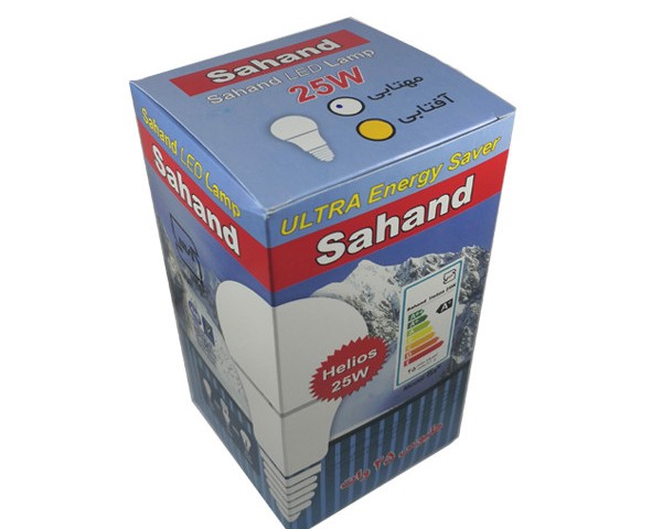 لامپ مهتابی LED حبابی 25 وات سهند (sahand)