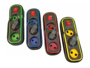 سه راهی سیار, چند راهی برق کشیده سیم دار دینا (سیم سیار 3/8 متری 1*2)