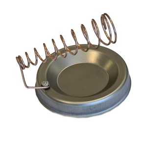 پایه هویه فلزی گرد (نگهدارنده هویه حرارت)