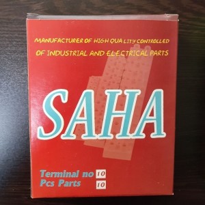 ترمینال شاخه ای سحا  SAHA سایز 16 (مغزی برنجی) شاخه 12 خانه ای