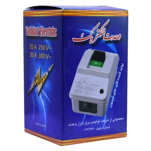 کلید سیمون تکفاز وحدت الکتریک(کلید موتور،پرچمی)