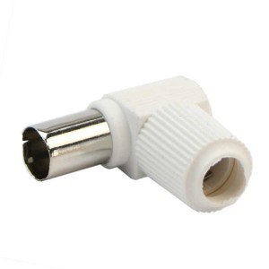 فیش آنتن چپقی 90 درجه (نری آنتن) بسته 10 عددی