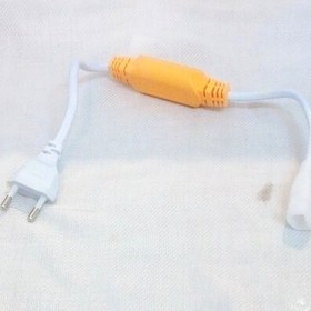 رابط ریسه شلنگی وایرلس 8 آمپر شاهچراغ (یکسو کننده ی ریسه نور مخفی) مدل کپسولی سوزن سرخود درب دار وایرلس