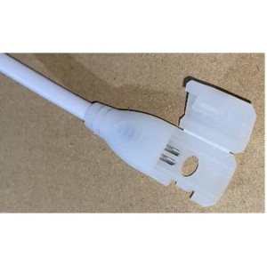 رابط ریسه شلنگی وایرلس 8 آمپر شاهچراغ (یکسو کننده ی ریسه نور مخفی) مدل کپسولی سوزن سرخود درب دار وایرلس