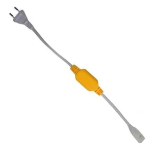 رابط ریسه شلنگی وایرلس 8 آمپر شاهچراغ (یکسو کننده ی ریسه نور مخفی) مدل کپسولی سوزن سرخود درب دار وایرلس