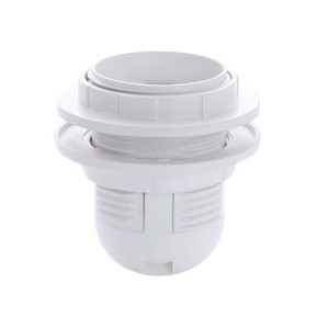 سرپیچ گریف دار لامپ (سرلامپ رزوه دار) مدل 5 تکه مهسا الکتریک (سفید)