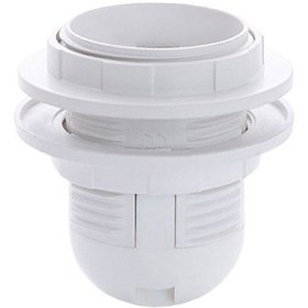 سرپیچ گریف دار لامپ (سرلامپ رزوه دار) مدل 5 تکه مهسا الکتریک (سفید)