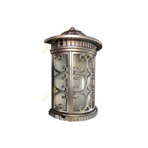 حباب دیواری مدل سیمرغ طلایی (روشنایی دوستان) چراغ دیواری سر پیچ دار