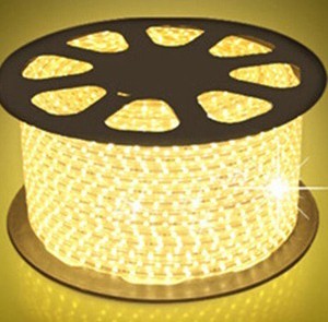 ریسه شلنگی ال ای دی نور افتابی شاهچراغ (تراکم 120 لامپ یک متر برش) توان هر متر 8 وات، دوسال گارانتی