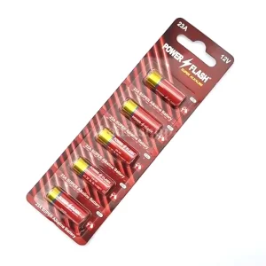 باتری ریموت A23 پاور فلش (بسته 5 عددی)