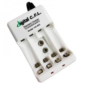 شارژر باتری 3 کاره C.F.L 705 W اورجینال (قابلیت شارژ باتری قلمی، نیم قلمی و باتری کتابی)