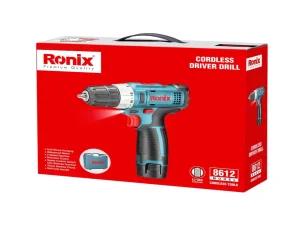 دریل شارژی رونیکس مدل 8612 ا Ronix 8612 Cordless Driver Drill