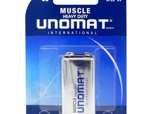 باتری کتابی 9 ولت  یونومات  شیرینگ UNOMAT