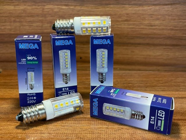 لامپ یخچال مهتابی ال ای دی LED مگا 51 لامپ SMD سرپیچ E14