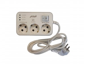 محافظ یخچال و ولتاژ برق ارت دار 3 خانه، یخچال و فریزر فروزش  مدل  ارتدار (با کابل 480 سانتی)