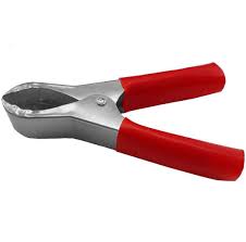 گیره سوسماری سایز 3 اینچ (گیره انبری سایز 3) بسته 2 عدد قرمز و مشکی جفت