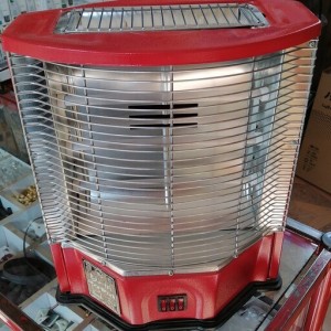 بخاری 4 شعله ایستاده ،بدون فن ابر استاره  استاندارد (مدل 1500 وات المنت شیشه ای)