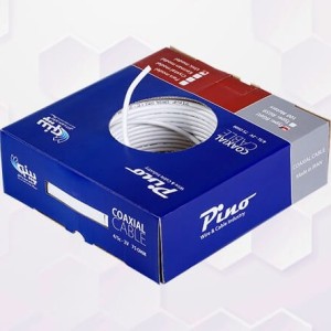 سیم آنتن پینو تمام مس مدل کرمان  (کابل آنتن کواکسیال 96 رشته شیلد دار) متری جزئی و کلافی عمده