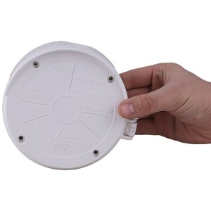 جعبه تقسیم گرد 14 سانتی مخصوص دوربین IP65 شهاب (ضد آب) باکس دوربین (دایره ای)