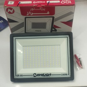 پرژکتور 100 وات لنز دار نیو پارس (نور افکن ال ای دی SMD مدل فراز لنز دار) پروژکتور کم مصرف NEW PARS
