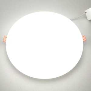پنل هالوژن فول لایت گرد توکار 15 وات نیوپارس مدل روشا فنر متغیر SMD
