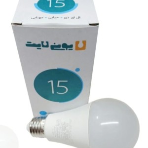 لامپ 15 وات LED حبابی/ مهتابی یونی لایت (گارانتی تعویض 18 ماه) سرپیچ E27